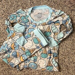 Like new Little Sleepies toddler Pjs